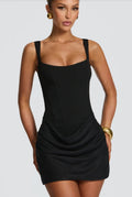 Sleeveless Corset Bodycon Mini Dress