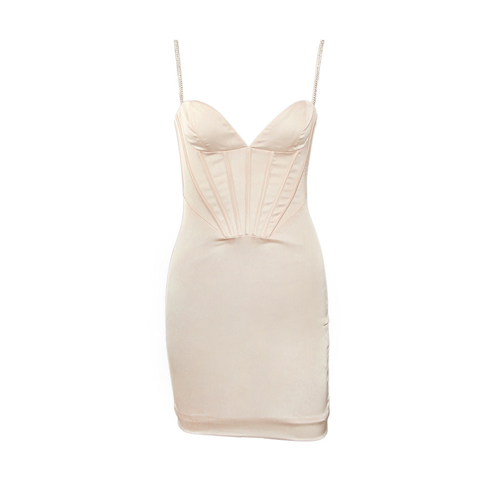 Sling Bodycon Mini Party Dress