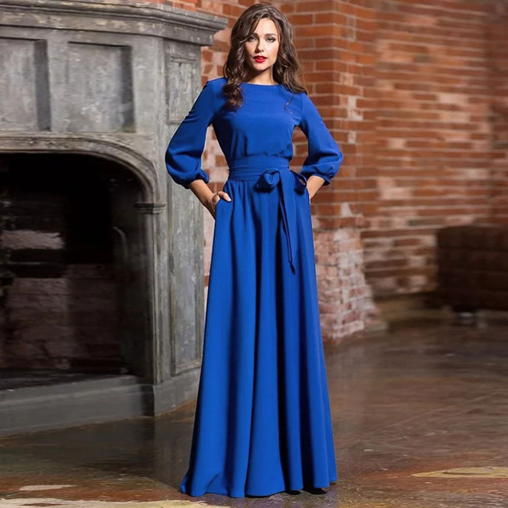 Plus Size Sleek Evening Dress