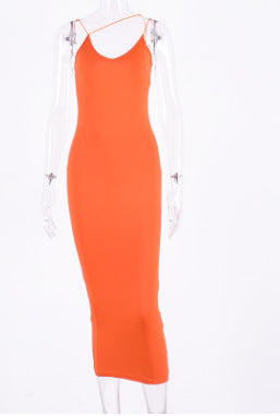 Crochet Camisole Evening Gown