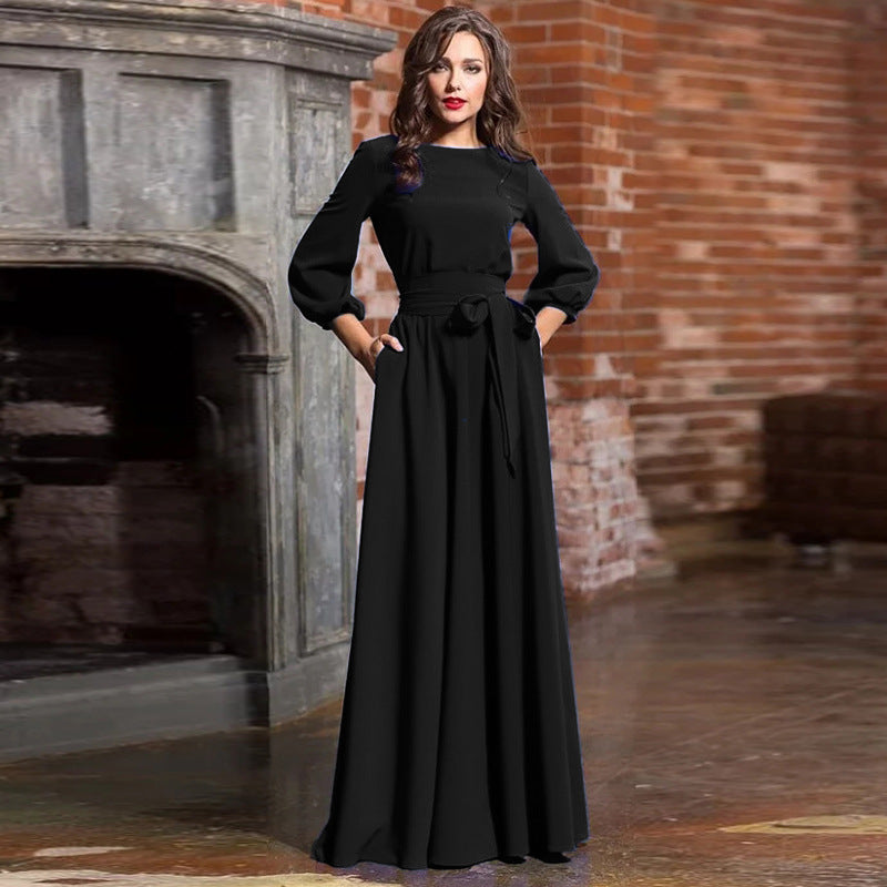 Plus Size Sleek Evening Dress