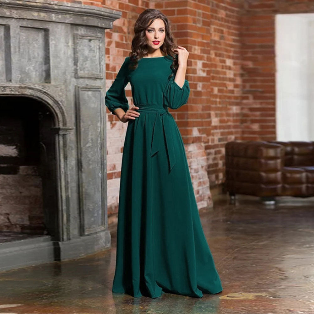 Plus Size Sleek Evening Dress
