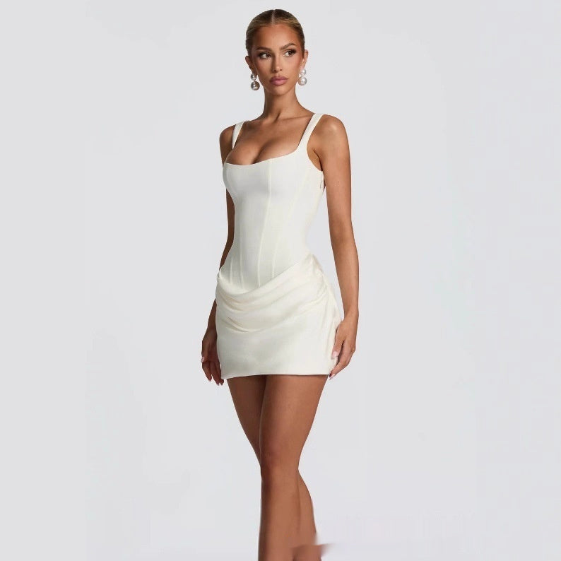Sleeveless Corset Bodycon Mini Dress