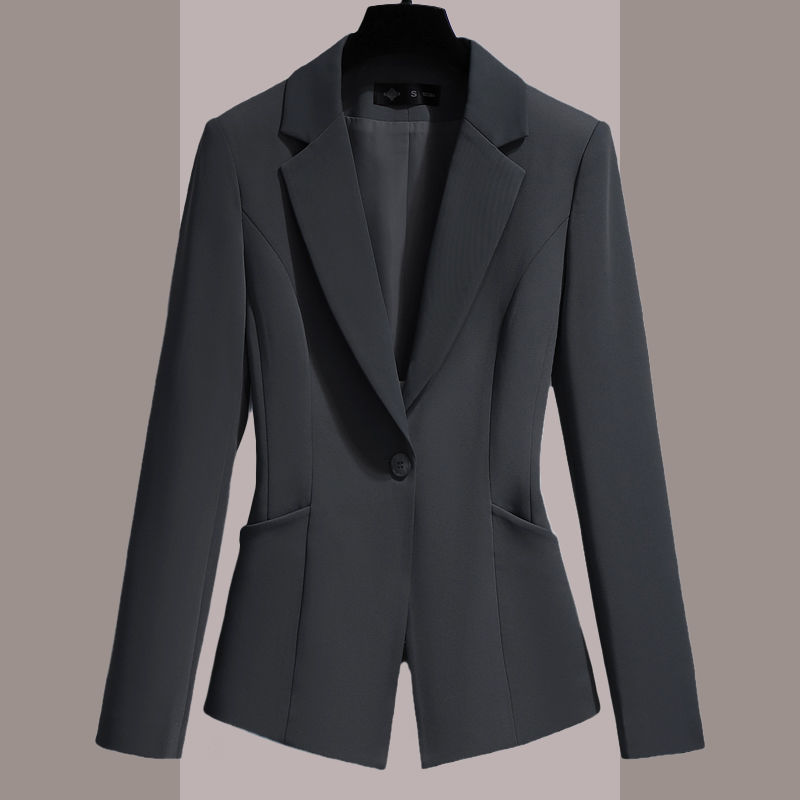 Tailored Wool-Blend Skirt Suit