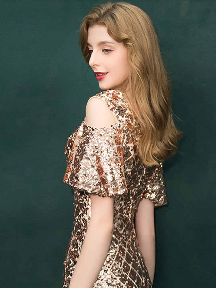 Sequin Evening Dress