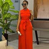 Wide-Leg Cargo Jumpsuit