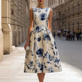 Floral Print Boho Maxi Dress