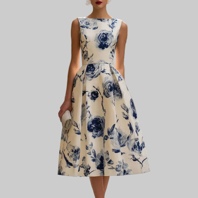 Floral Print Boho Maxi Dress