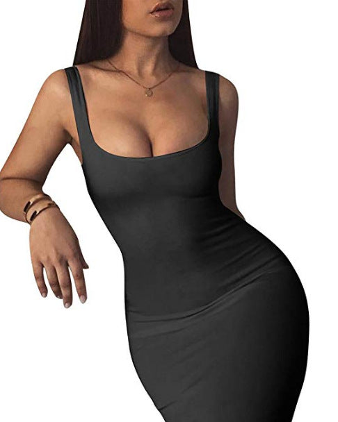 Sleeveless Bodycon Tank Dress