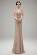 Banquet Fishtail Evening Dress Host Performance